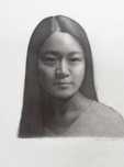 Sarah portret kobiety frontalny