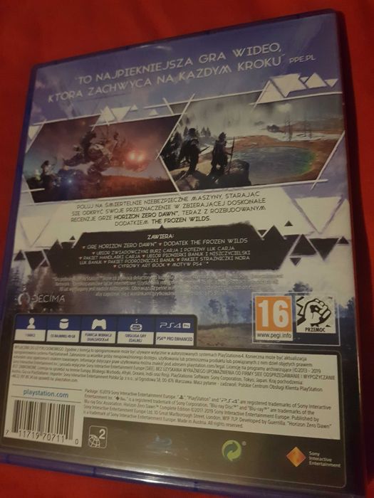 Horizon zero dawn gra przygodowa Ps4 z lektorem polskim