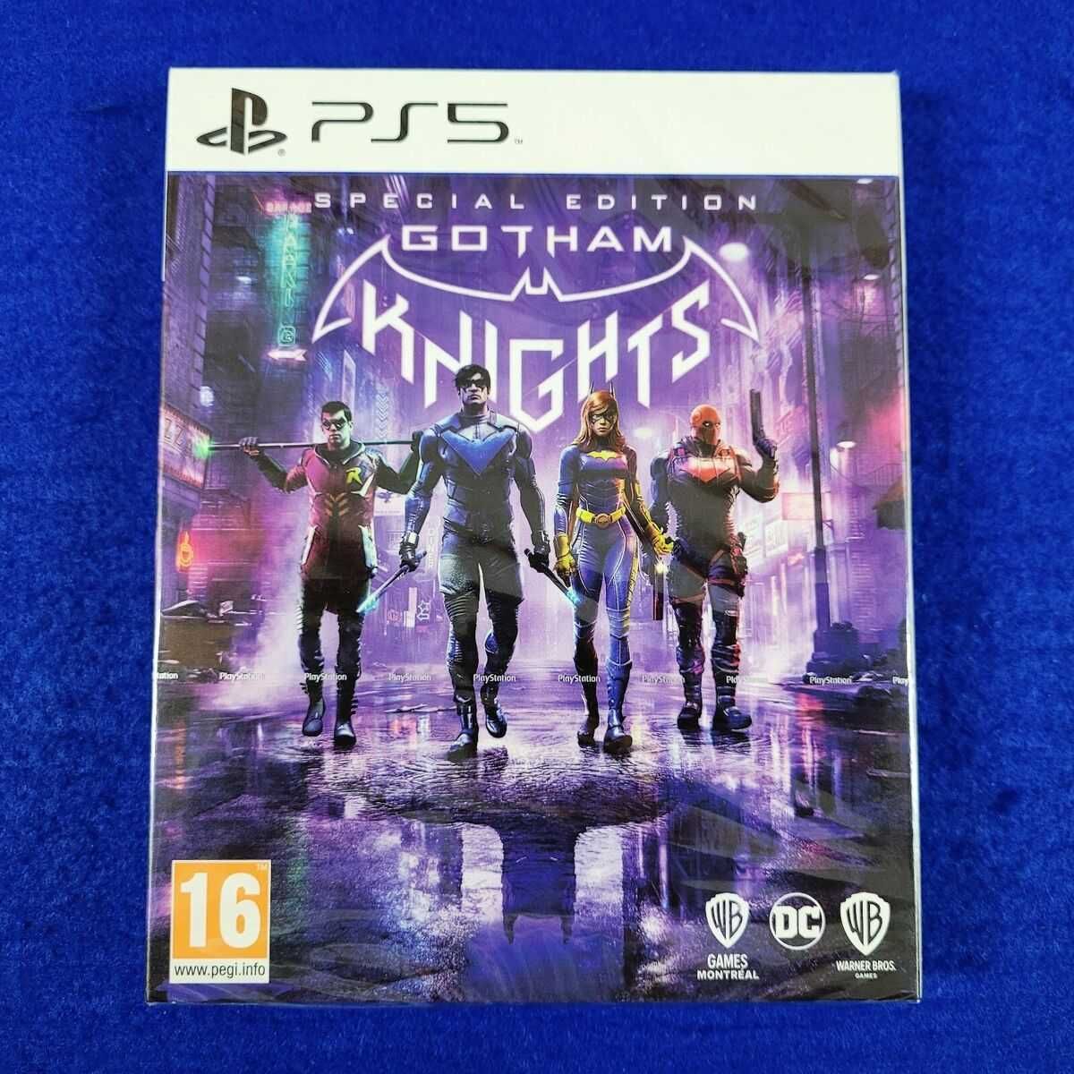 Дисковая версия игры GOTHAM KNIGHTS Special Edition STEELBOOK PS5