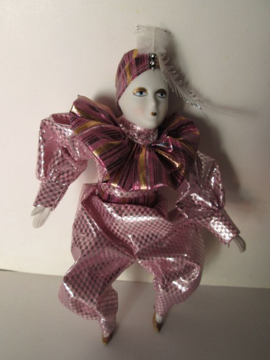 Boneco de porcelana ( Palhaço rico )