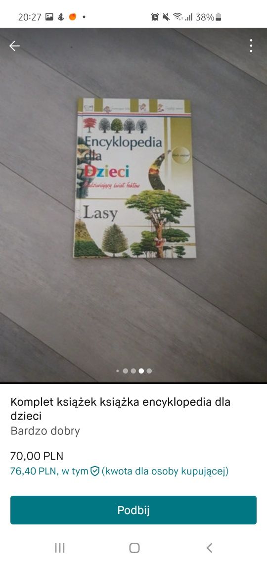 Seria książek encyklopedii dla dzieci