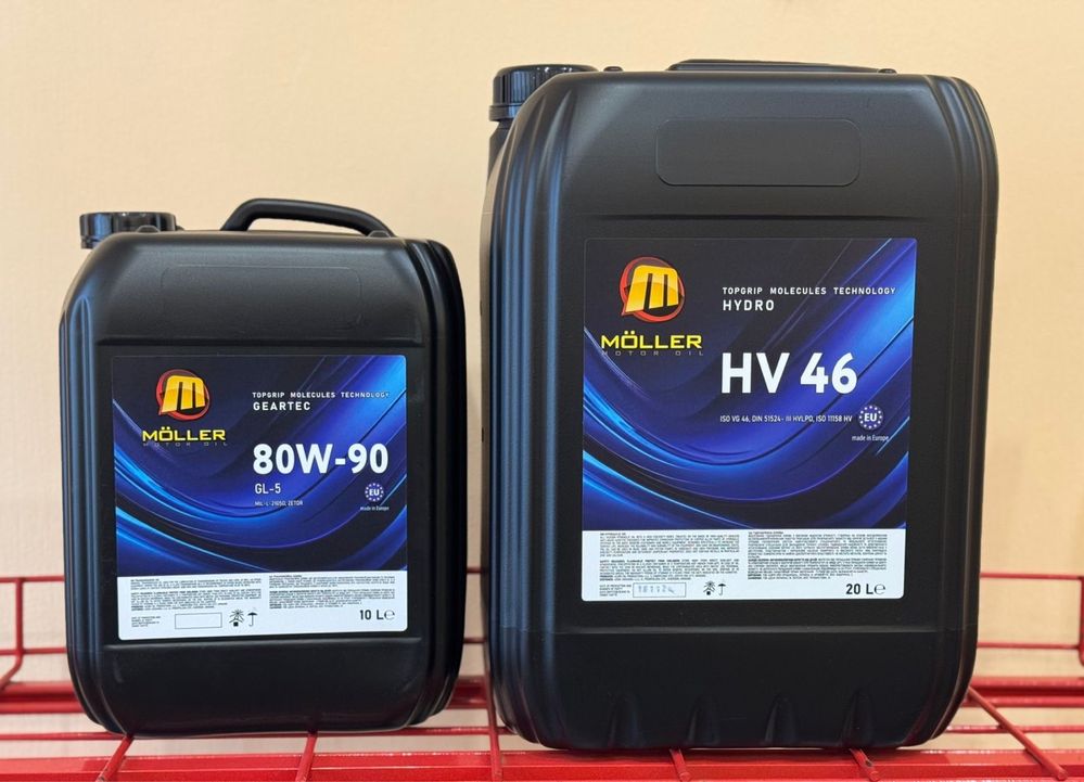 Масло трансмісійне Moller Geartec 80w90 10л
