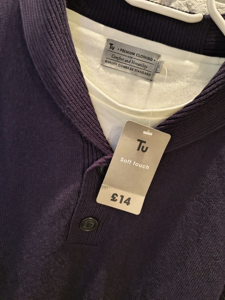 Nowy męski sweter XL
