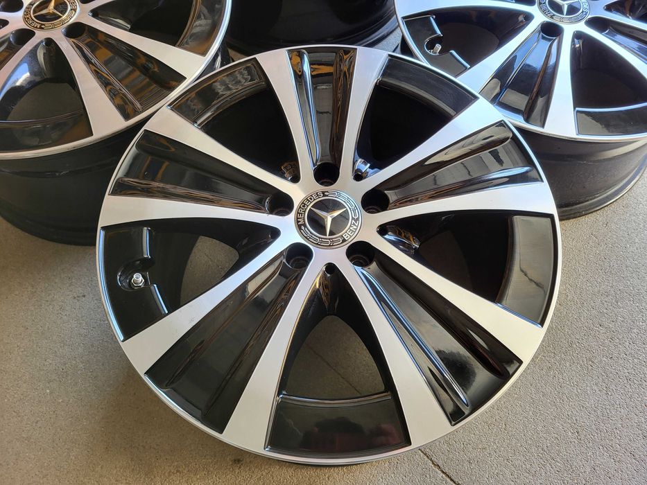 [581] Felgi aluminiowe Oryginał MERCEDES 18 Cali 5x112 Klasa E 2szerok