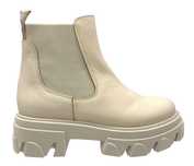 Buty damskie botki skórzane kremowe Steve Madden Mixture rozmiar 36