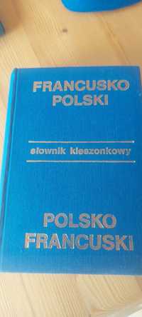 Słownik kieszonkowy Francusko-Polski Polsko-Francuski jaknowy