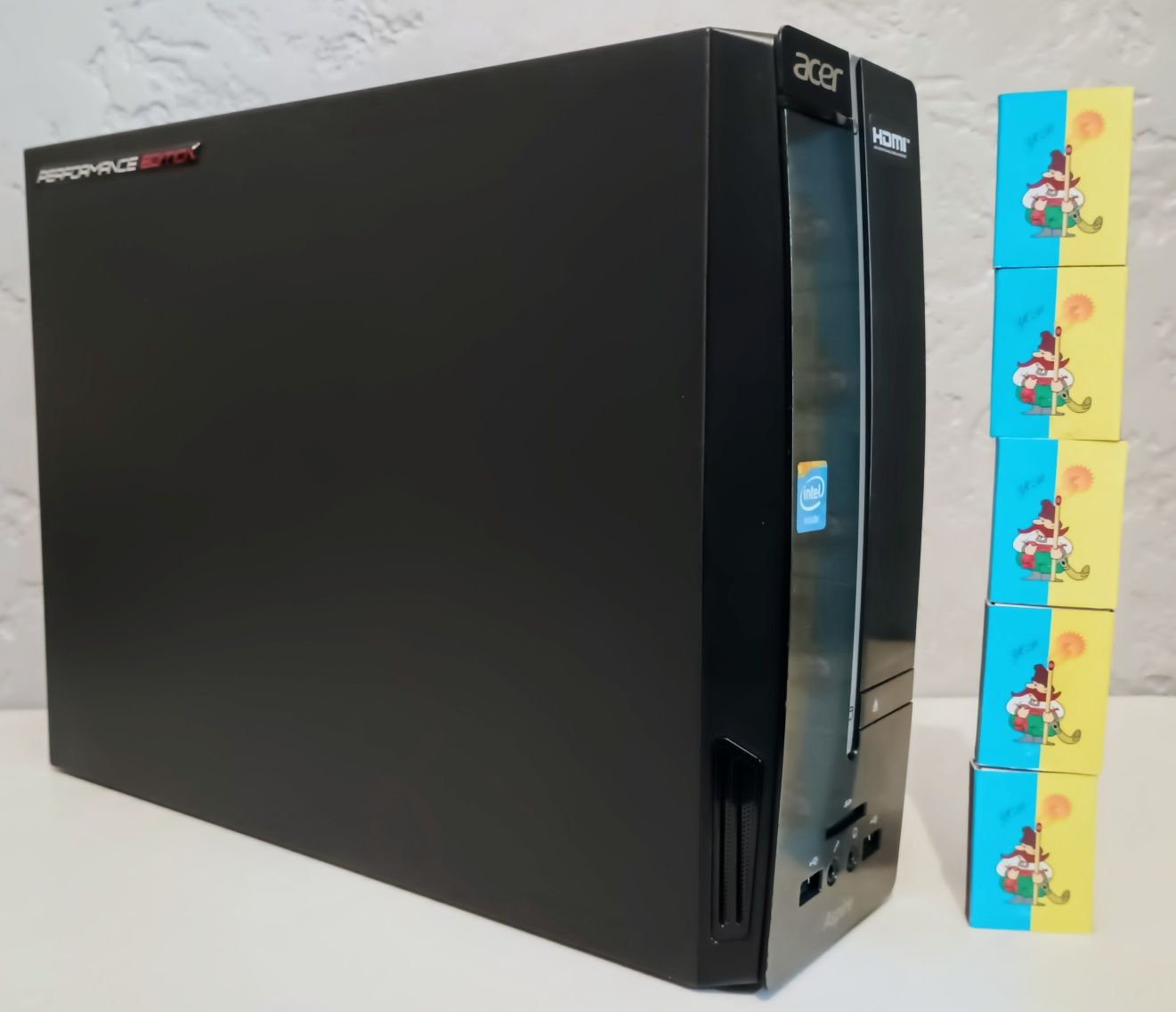 Ігровий міні ПК (s:1151 i3-7100, 8ram, ssd, hdd, 1gb ddr5 video)