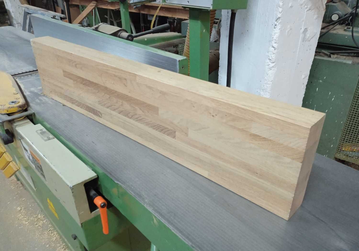 Belki drewniana dębowa z drewna klejonego 6x20 cm. Długość 89 cm