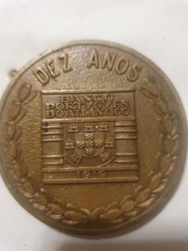 Medalha comemorativa Banco Português do Atlântico