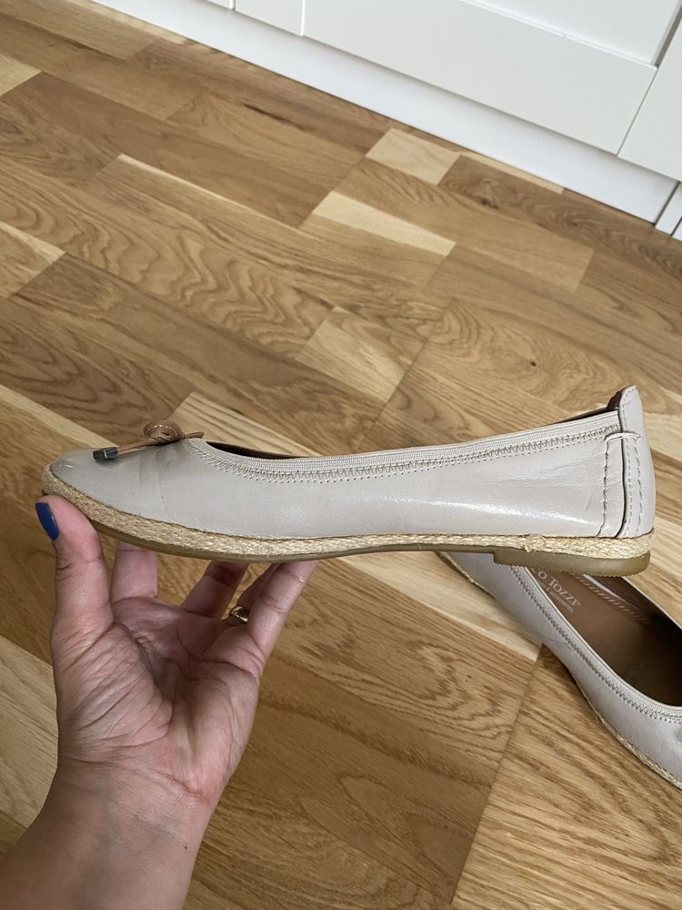 Marco Tozzi r. 38 baleriny espadryle
