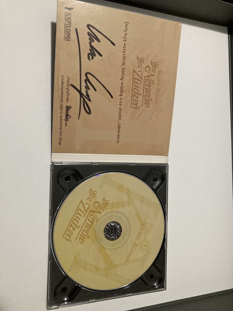 Kuba Knap - Bez nerwów bez złudzeń Z AUTOGRAFEM
