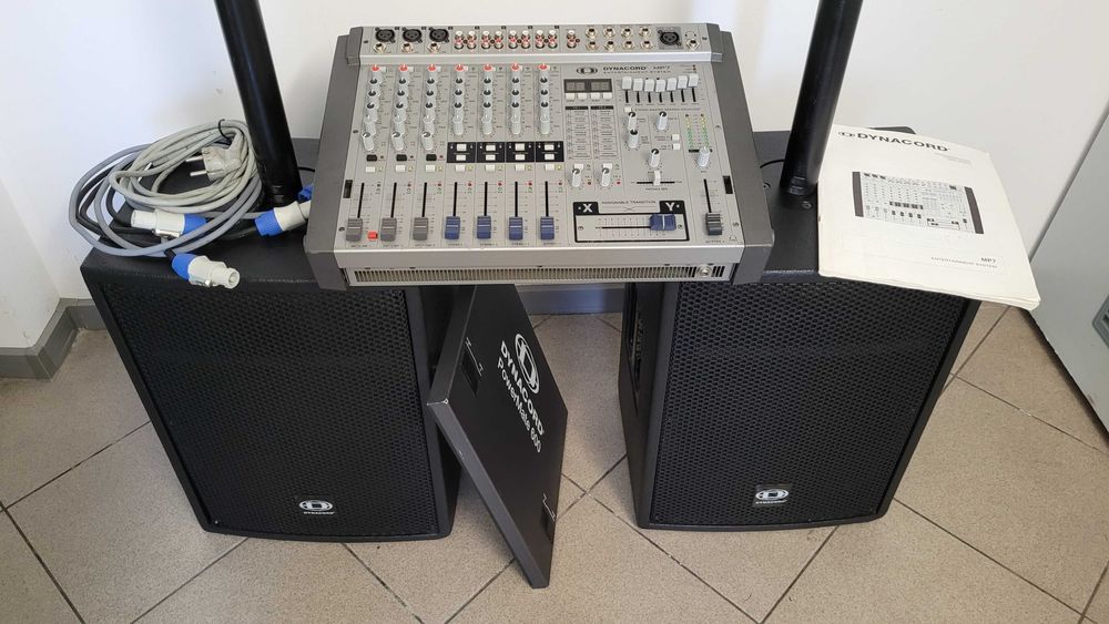 Dynacord Little Max II (2 x 600W RMS)  + powermixer MP7 super zestaw!