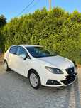 Seat Ibiza biały 1.4 benzyna 2009r klimatyzacja tempomat