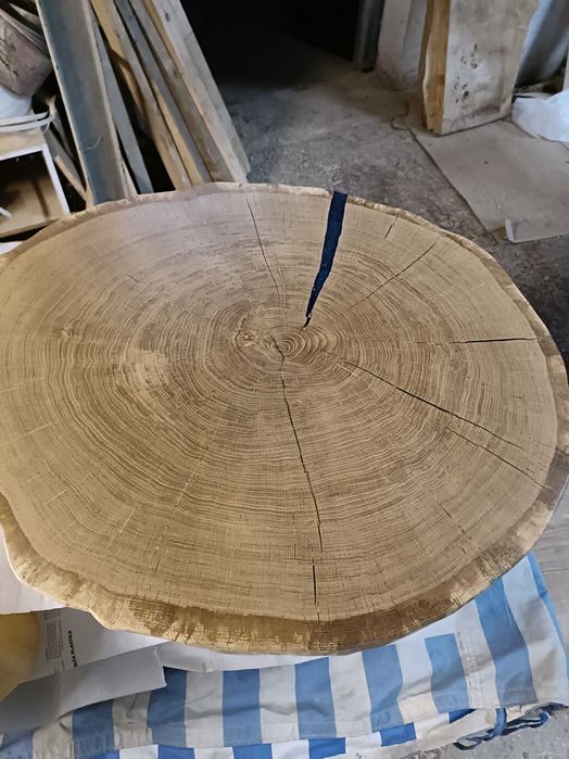 Nogi typu pająk z blatem Jesion