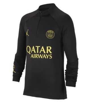 Camisola Paris Saint-Germain Preto x Jordan (Slim Fit - M)