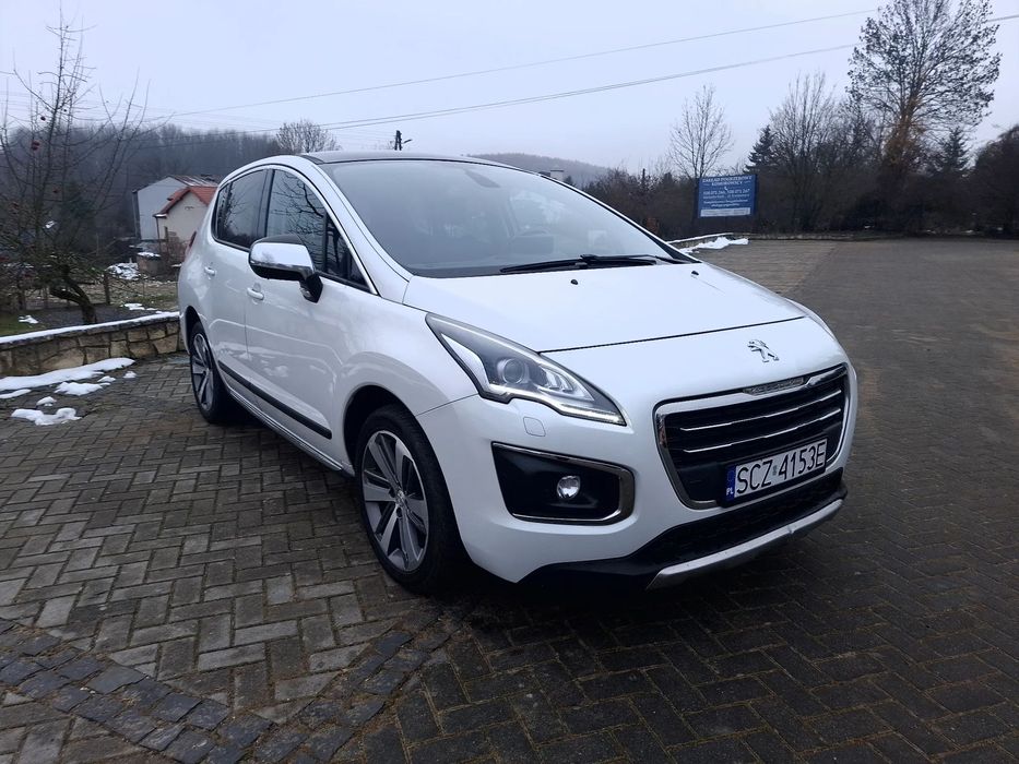 Peugeot 3008 1.6hdi 115KM Mały przebieg ,Ksenon ,Skóra ,Kamera ,Panorama !