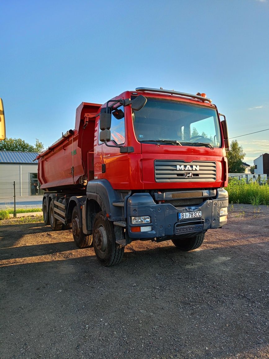 Wywrotka 8x8 MAN TGA 2007r
