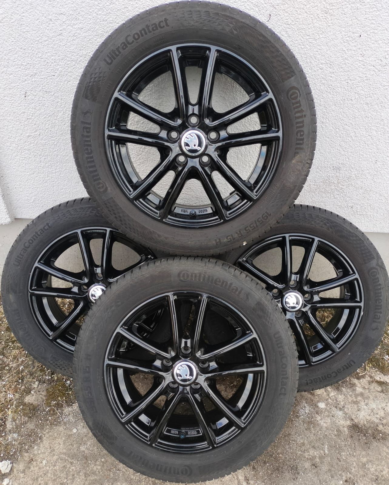 Felgi z oponami Skoda Fabia Praktik Scala Polo 6,5x15 ET40 5x100