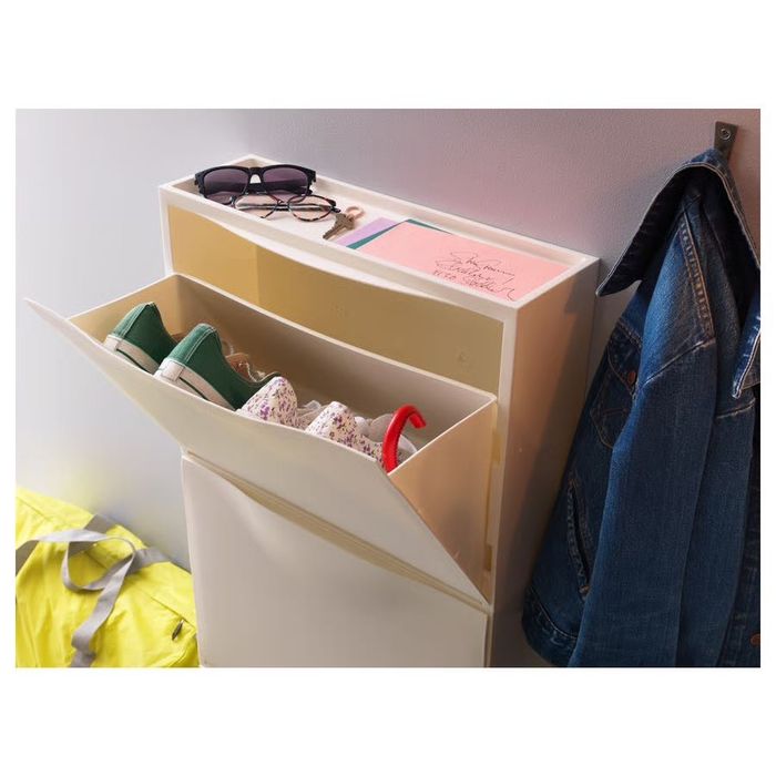 Leva 1 Ganha outra! Sapateira de Plástico Ikea Branca