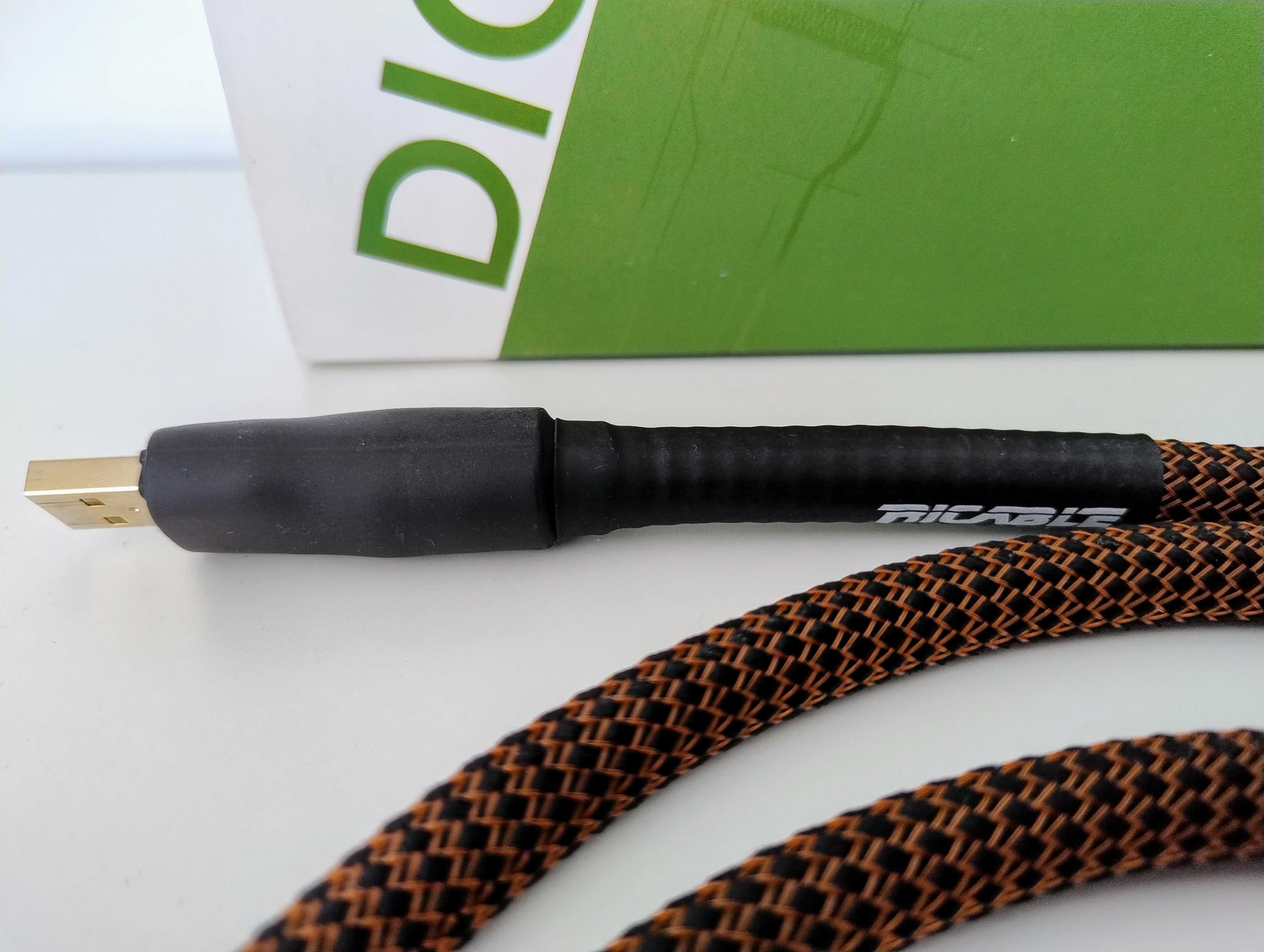 Kabel USB do audio. Ricable Magnus USB - 2.0m. Stan idealny