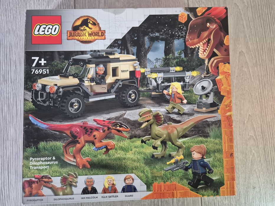 Lego jurassic world dominion zestaw 76951  wycofany z produkcji