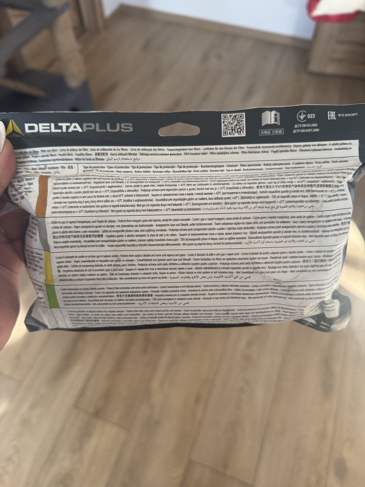 Zestaw 2 filtrów wstepnych p3 do półmaski Jupiter DELTA PLUS