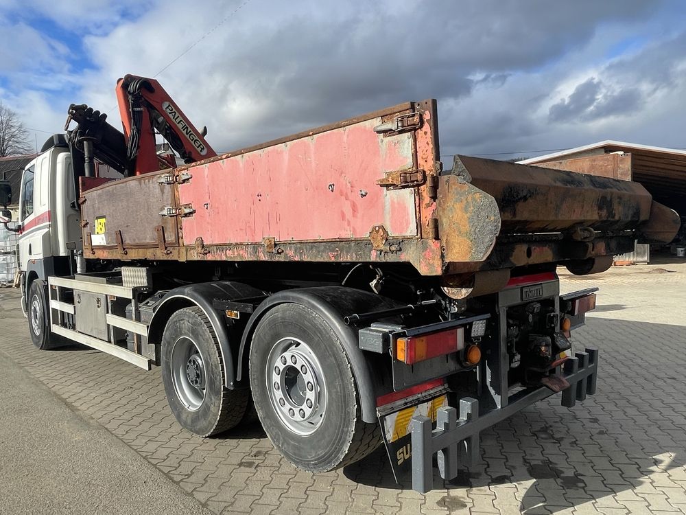 DAF CF 85 460 hakowiec HDS PALFINGER 6x2 HYVA rotor volvo man scania