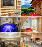 Domki Zakopiańska Osada ( domek + sauna , jacuzzi , grota solna )