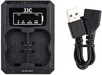 JJC NP-W235 Fuji X-H2S X-T4 Dual USB ładowarka do akumulatora zamienni