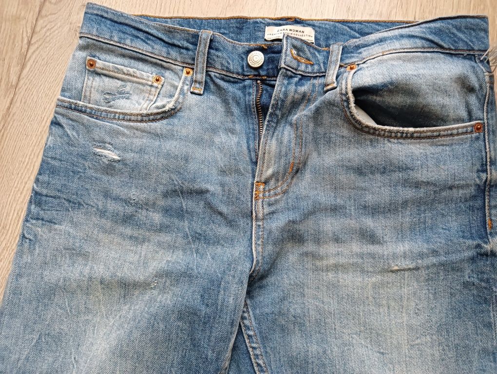 Spodnie jeansowe Zara 36 rozmiar