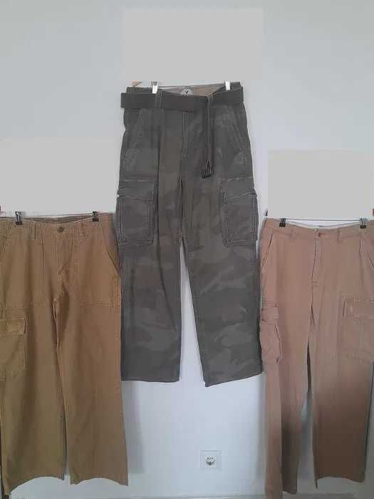 Calças e Calções AE, Hollister, Old Navy, Aeropostale, LEVI´S, etc
