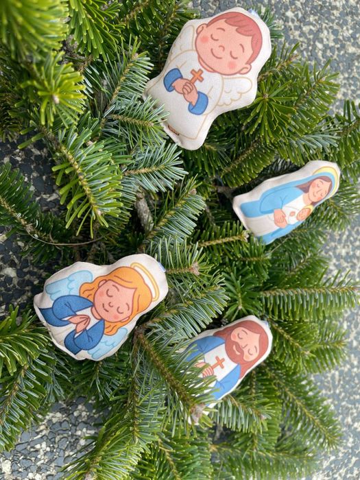 Ялинкова прикраса і брелок nebesni obiimy різдвяний