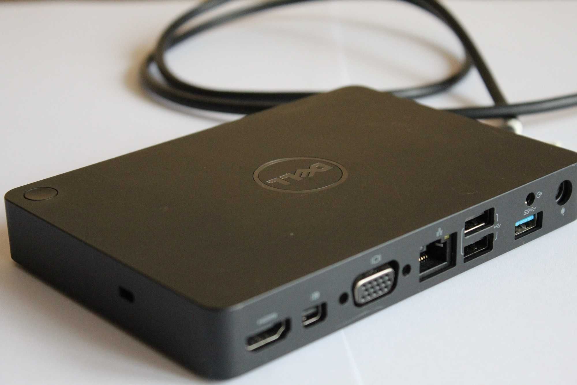 Док-станція DELL WD15 K17A Dock 4K USB Type-C Ethernet Thunderbolt3