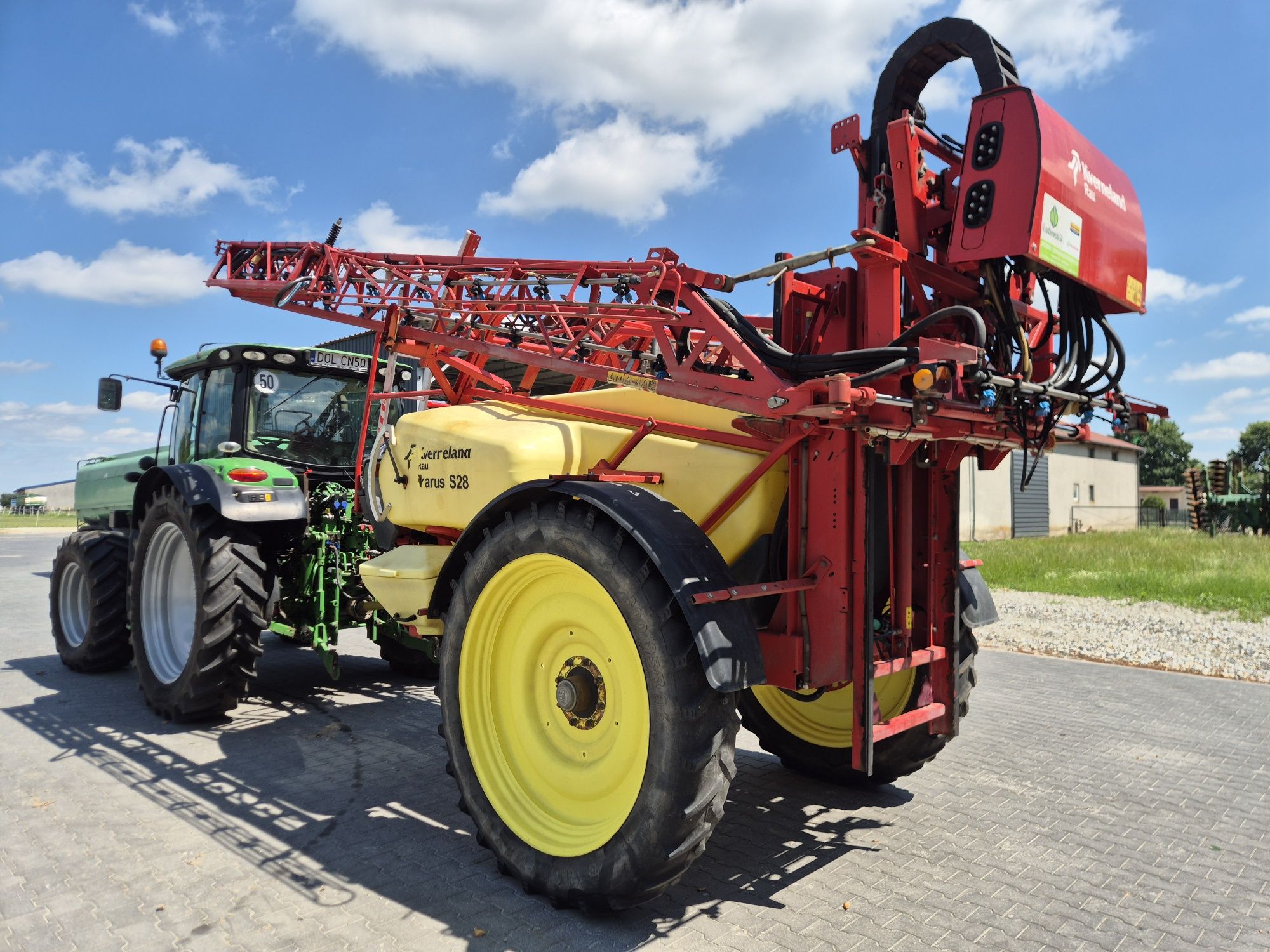 Kverneland Rau Ikarus S28 , 21m  3000l GPS pierwszy właściciel
