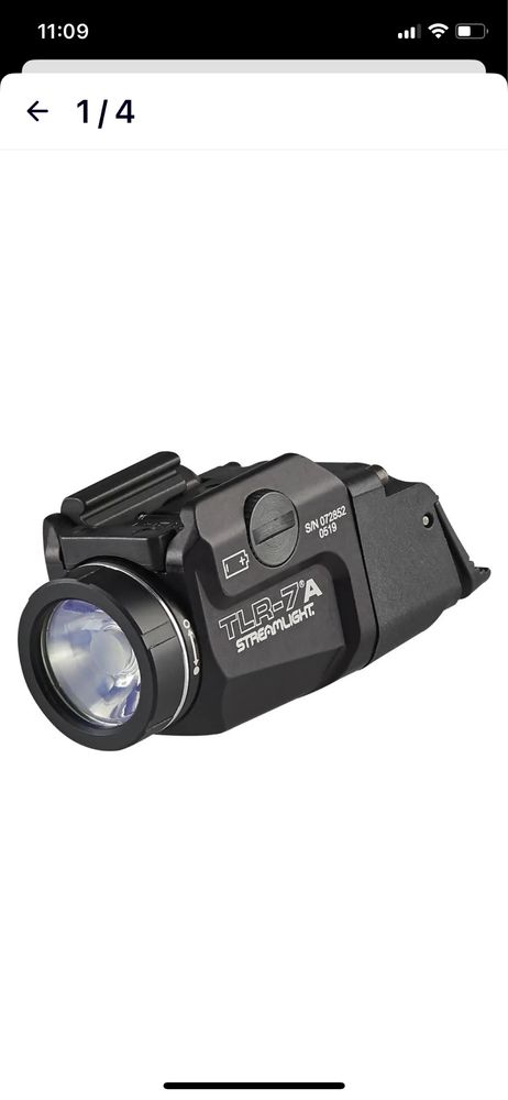 Подствольный оружейный фонарик Streamlight