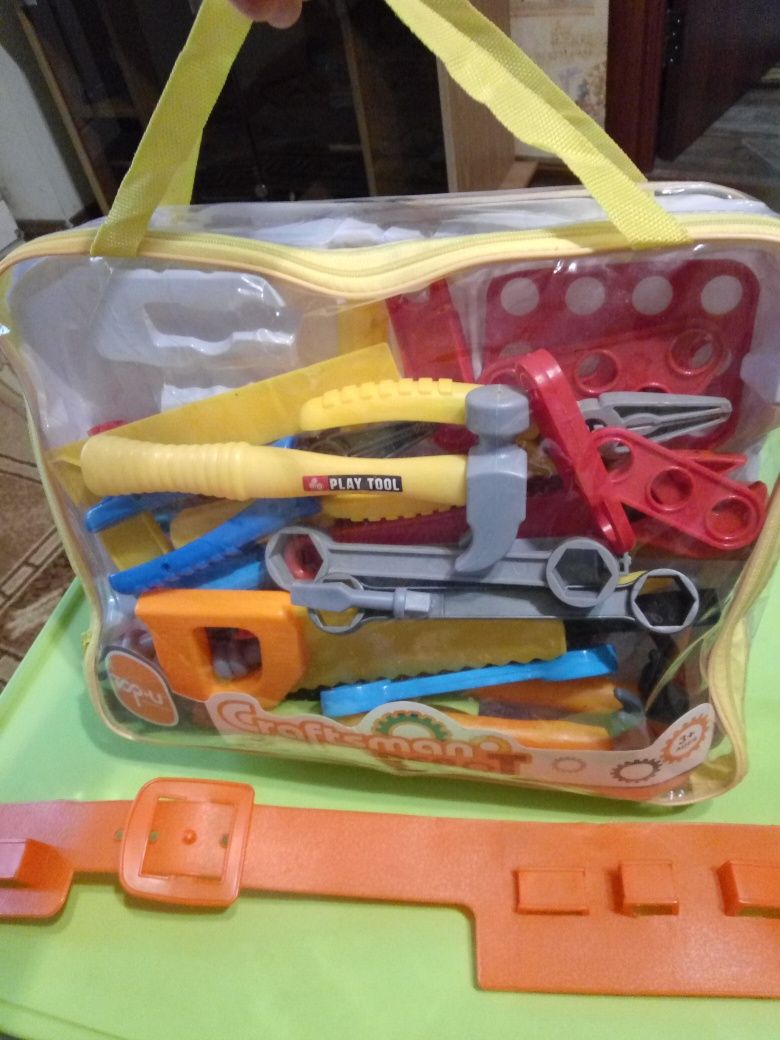 Іграшковий набір інструментів, набір будівельника