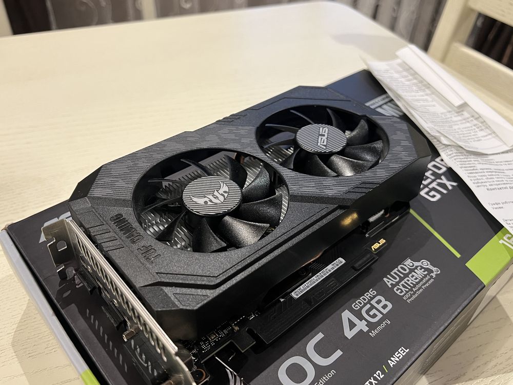 Відеокарта GTX 1650 TUF Gaming 4GB GDDR6 (128 bit)