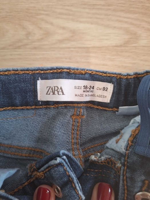 Jeansy dla dziewczynki Zara nowe bez metki