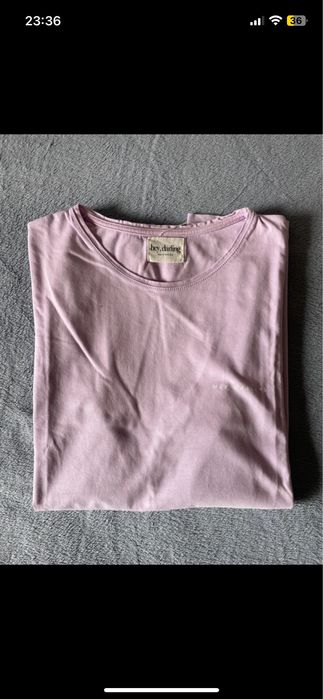 T shirt Lilas Hey, darling
