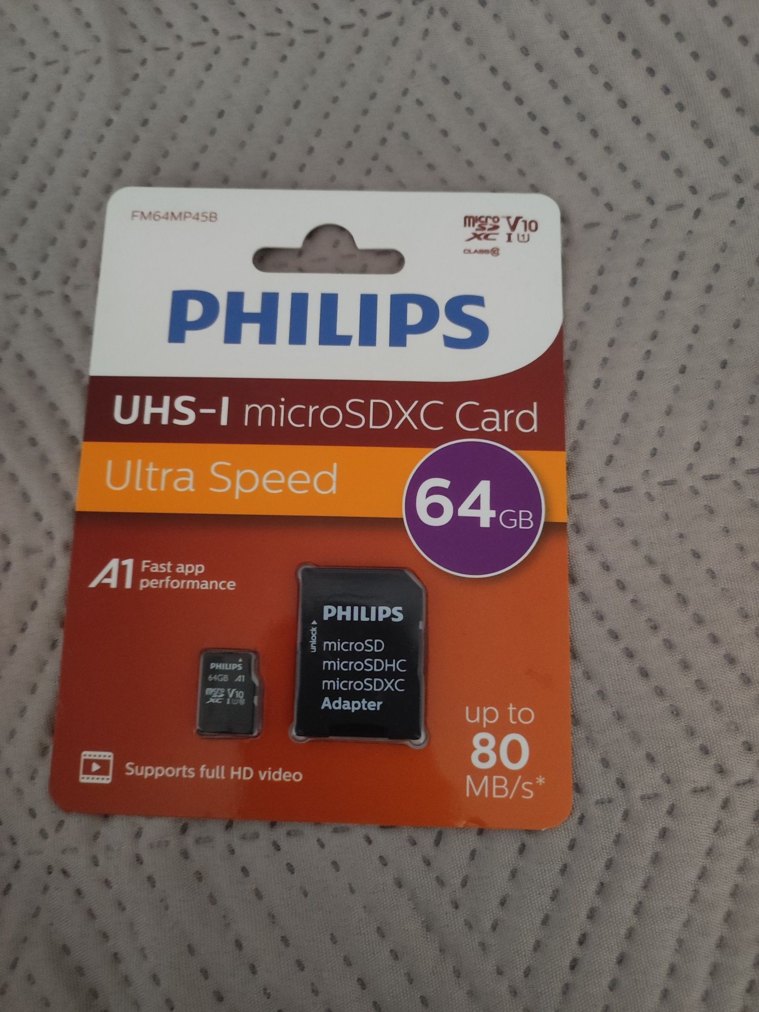 Karta pamięci philips 64GB