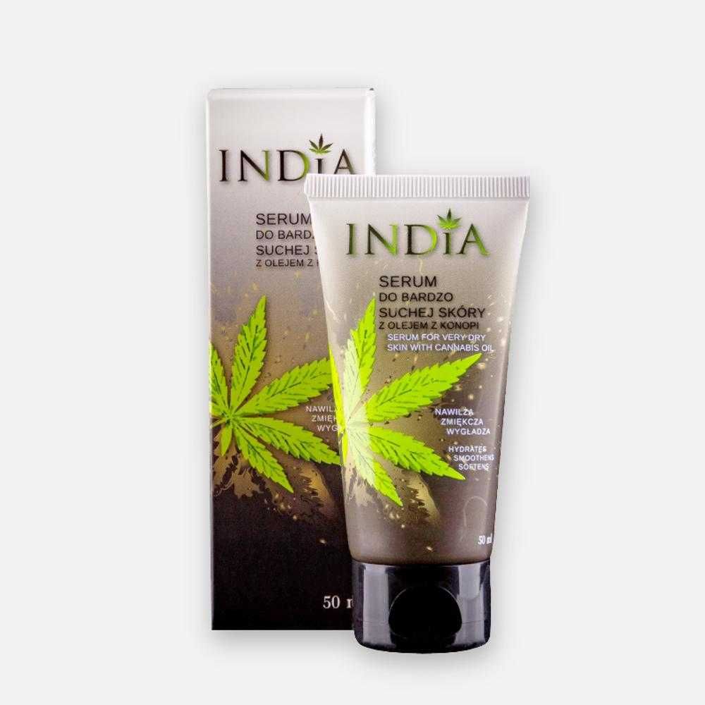 Serum do bardzo suchej skóry twarzy i dłoni, India Cosmetics Promocja