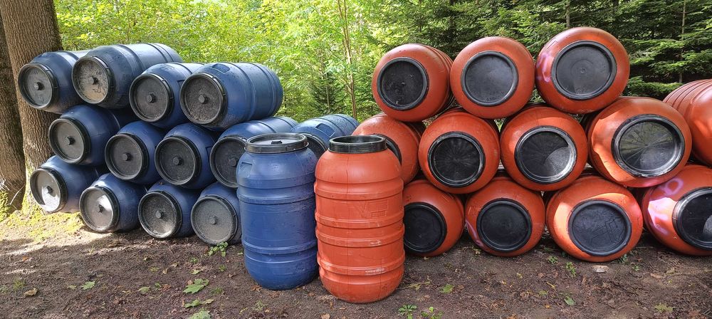 Beczka 200L 210L PO SPOŻYWCE na wodę mąkę pasze zboże | WYSYŁKA OLX |/