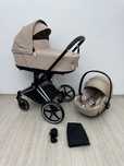 Cybex Priam 4.0 Cozy Beige коляска та автокрісло Cybex 2024