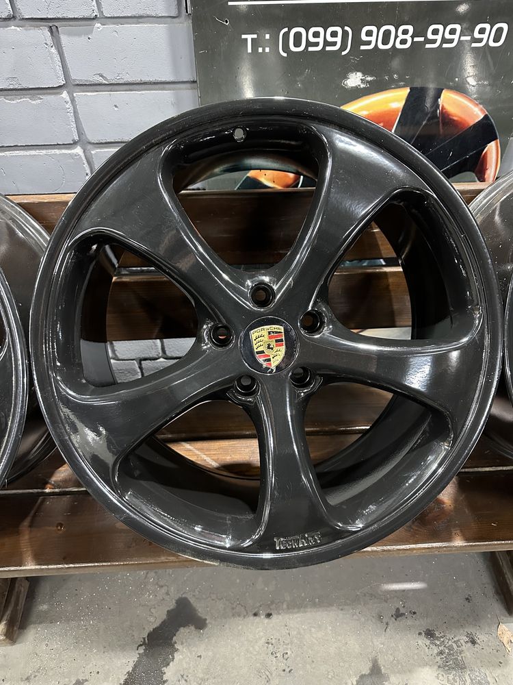 99 Оригинальные литые диски Porsche Cayenne Turbo Tech Art 5/130 R22