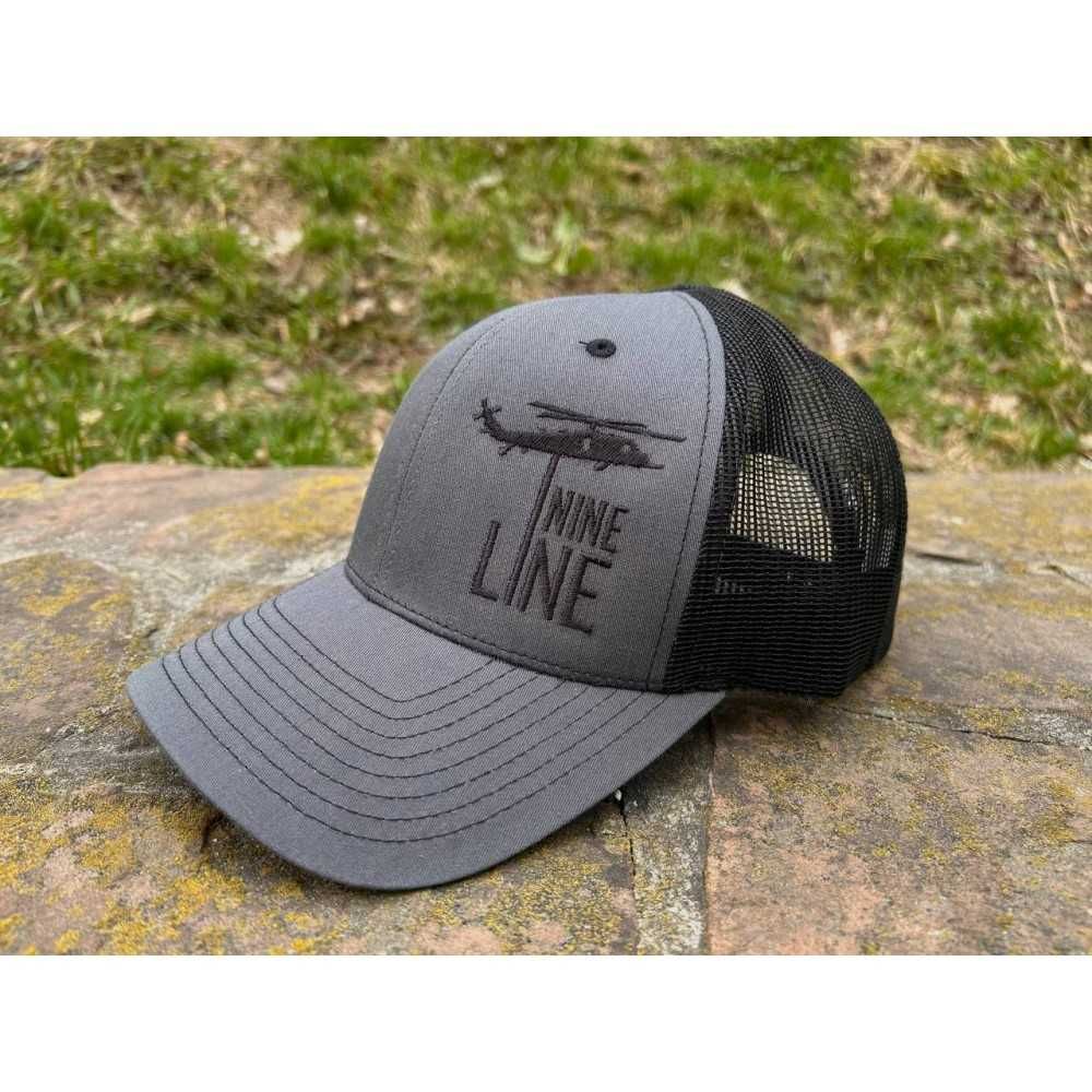 Кепка Nine Line Dropline Snapback Hat Collection | Black/Grey