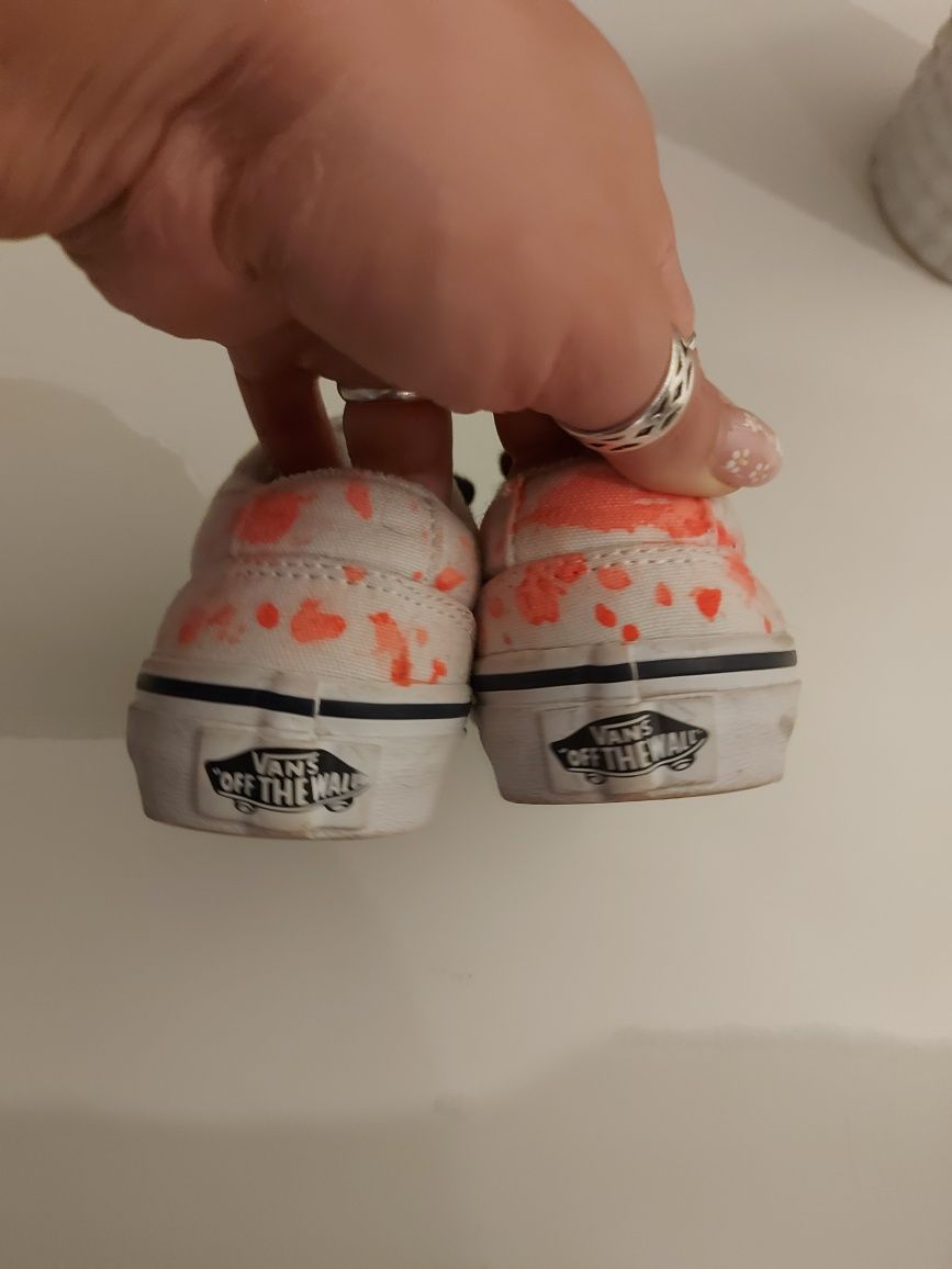 Nowe buty Vans personalizowane r.27