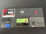 Dyski SSD SATA sprawne 6 sztuk cena za calosc