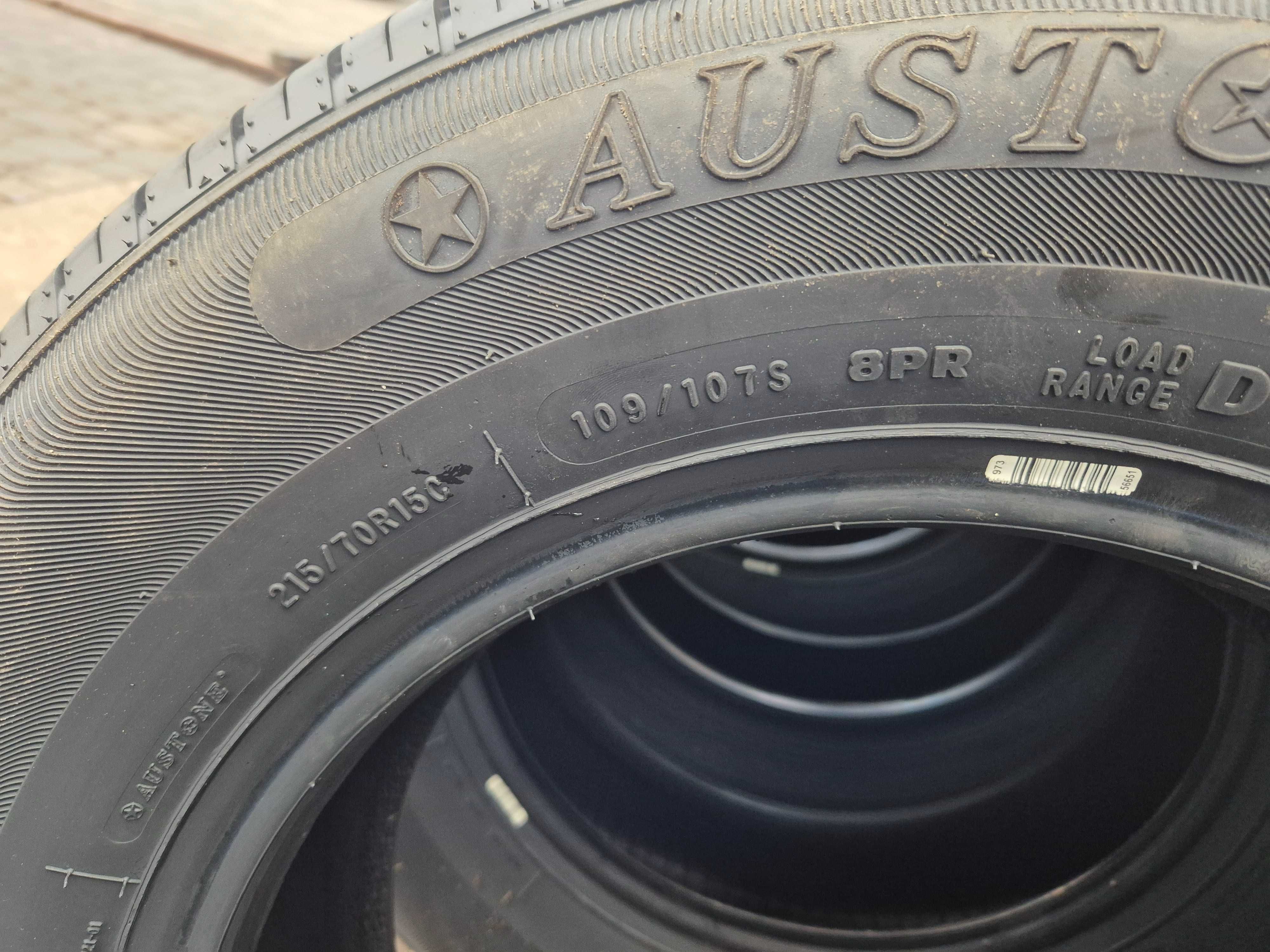 215/70r15c austone nowe opony letnie 2025r dostawcze  montaż w cenie