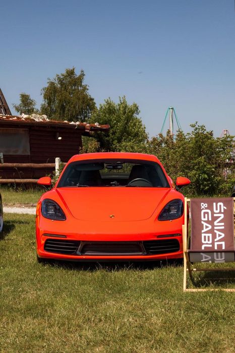 Porsche 718 Cayman Cesja leasingu niska rata 718 PDK salon PL 2Wł lava orange