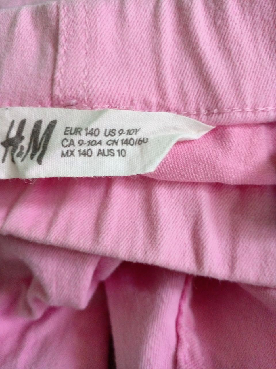 Рожеві джегінзи H&M